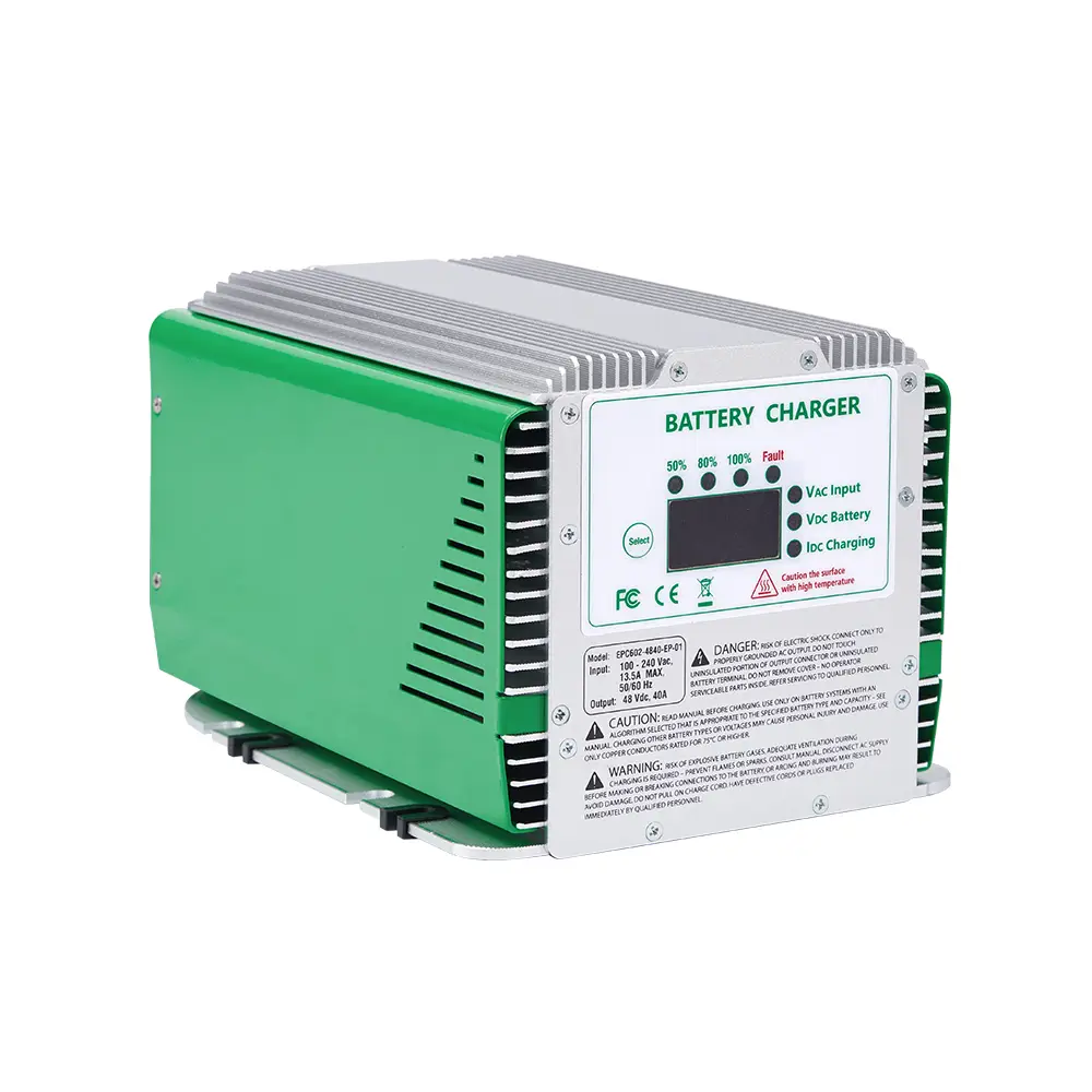 48V 40A Boom Lift & Floor Scrubber Battery Charger